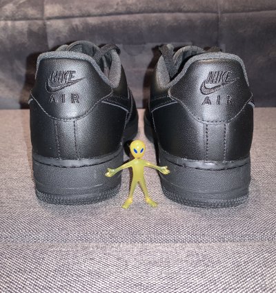 Supreme Nike Air Force 1 Low Cu9225-001 Fw20 Black Size 8 5