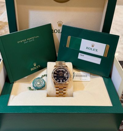 Rolex Day-date 36 New Ferrite Dial