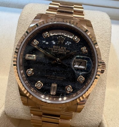 Rolex Day-date 36 New Ferrite Dial