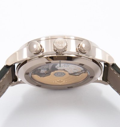 Patek Philippe Calatrava Pilot Travel Time Chronograph 11 2023 Top Condition Box Papers Vat