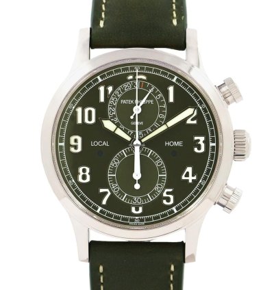 Patek Philippe Calatrava Pilot Travel Time Chronograph 5924g-010