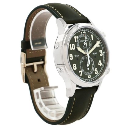 Patek Philippe Calatrava Pilot Travel Time Chronograph 5924g-010