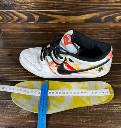 Nike Sb Dunk Low Tie-dye Raygun - White Men Sneakers