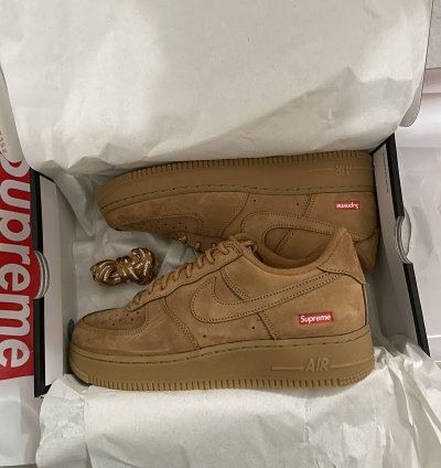 Supreme Nike Air Force 1 Low Sp Brown