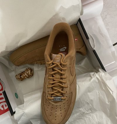 Supreme Nike Air Force 1 Low Sp Brown