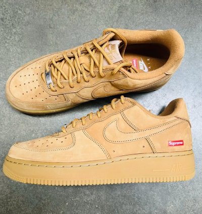 Supreme Nike Air Force 1 Low Sp Wheat