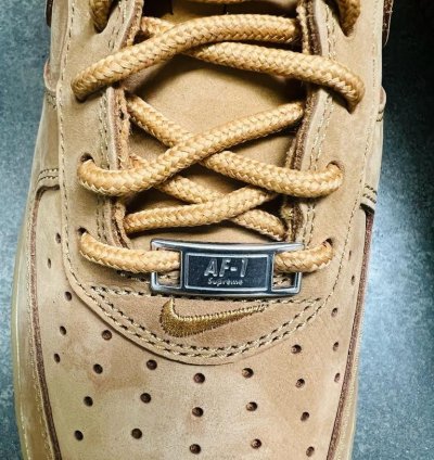 Supreme Nike Air Force 1 Low Sp Wheat