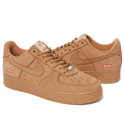 Supreme Nike Air Force 1 Low Wheat