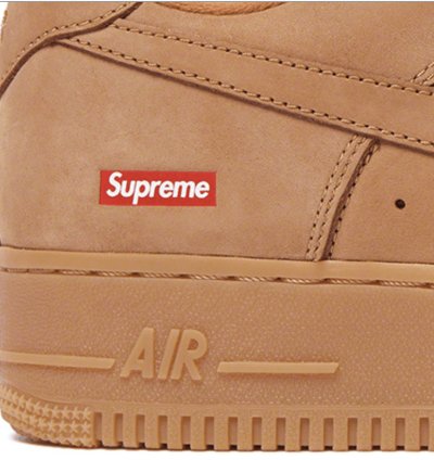 Supreme Nike Air Force 1 Low Wheat