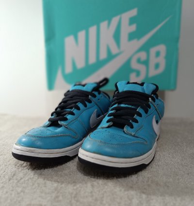 Nike Sb Dunk Low Tokyo Blue Taxi Taxi