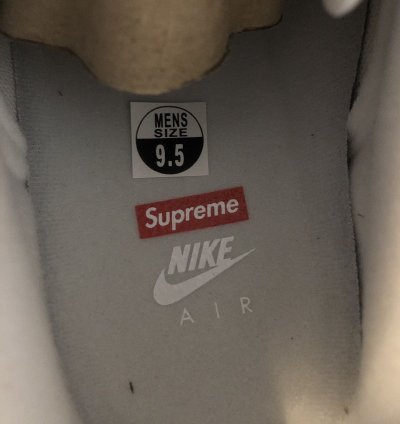 Supreme Nike Air Force 1 Low White