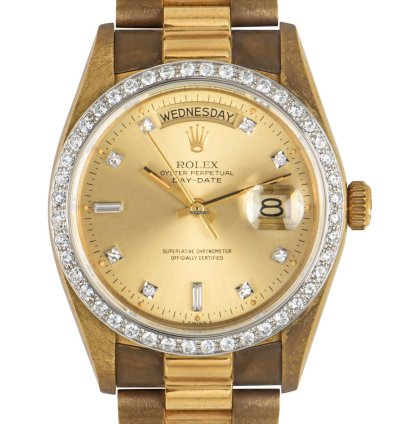 Rolex Day-date 36 Nos Diamond Set 18048