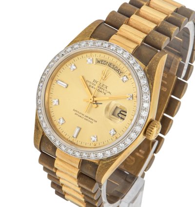 Rolex Day-date 36 Nos Diamond Set 18048