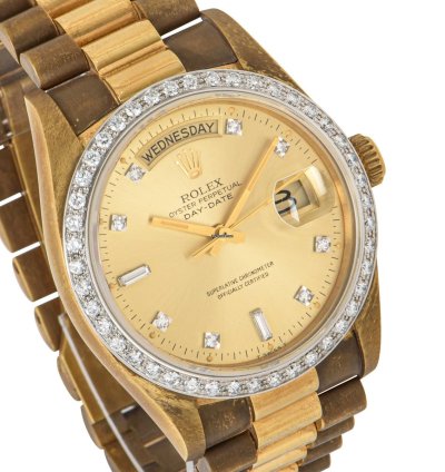 Rolex Day-date 36 Nos Diamond Set 18048