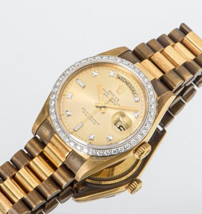Rolex Day-date 36 Nos Diamond Set 18048