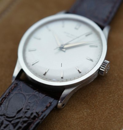 Patek Philippe Calatrava Platinum Calatrava Watch Ref 570 With Archive
