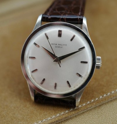 Patek Philippe Calatrava Platinum Calatrava Watch Ref 570 With Archive
