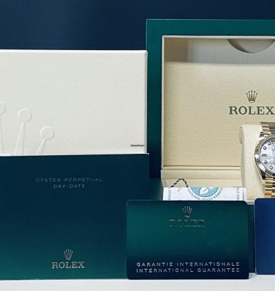 Rolex Day-date 36 Nuovo Con Scontrino