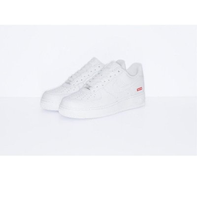 Supreme Nike Air Force 1 Low White Size 10 5 Box Logo