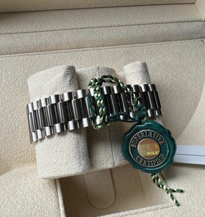 Rolex Day-date 36 Ombr Blue 18ct White Gold New 2024 Model