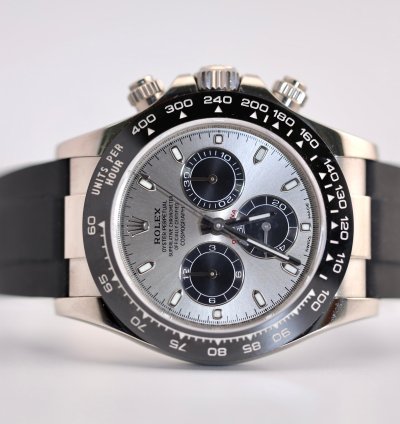 Rolex Daytona 2021 Daytona White Gold Ghost Oysterflex 116519ln