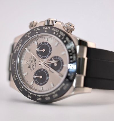 Rolex Daytona 2021 Daytona White Gold Ghost Oysterflex 116519ln