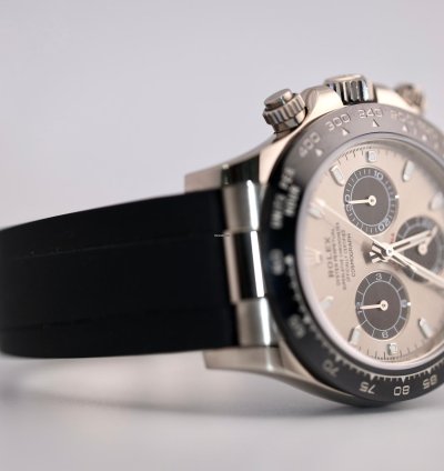 Rolex Daytona 2021 Daytona White Gold Ghost Oysterflex 116519ln