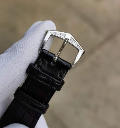 Patek Philippe Calatrava Platinum Diamond Automatic Watch 38mm Calatrava Pt950 5298p-001