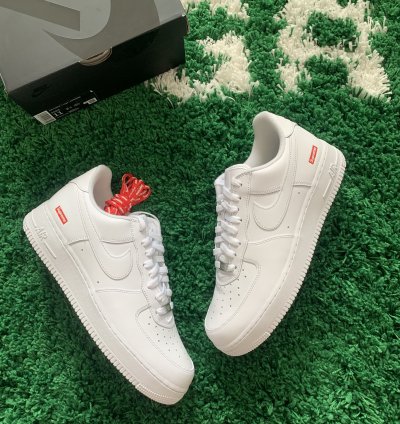 Supreme Nike Air Force 1 One Low White Size 11 New