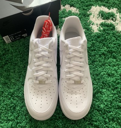 Supreme Nike Air Force 1 One Low White Size 11 New