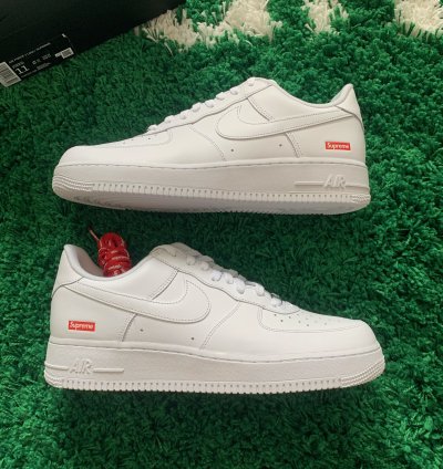Supreme Nike Air Force 1 One Low White Size 11 New