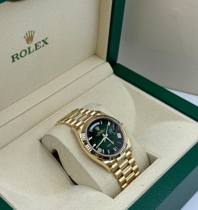 Rolex Day-date 36 Ombre Green Roman