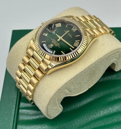 Rolex Day-date 36 Ombre Green Roman