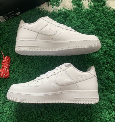 Supreme Nike Air Force 1 One Low White Size 11 New