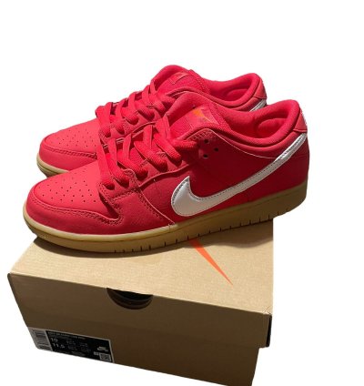 Nike Sb Dunk Low University Red Size Eu 44-us 10