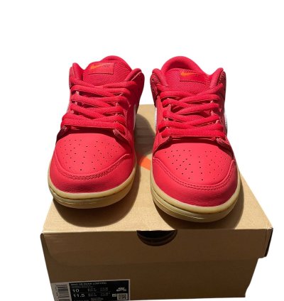Nike Sb Dunk Low University Red Size Eu 44-us 10
