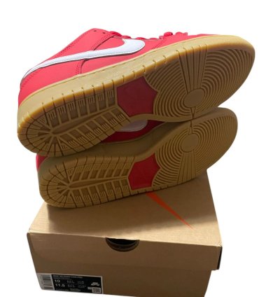 Nike Sb Dunk Low University Red Size Eu 44-us 10