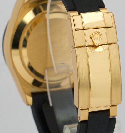 Rolex Daytona 2021 New Papers Rolex Daytona 18k Gold White Oysterflex 116518 Watch Box