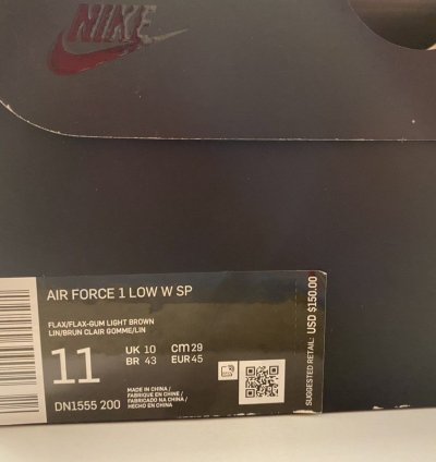 Supreme Nike Air Force 1 Sp Size 11