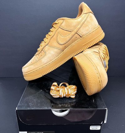 Supreme Nike Air Force 1 Sp Wheat