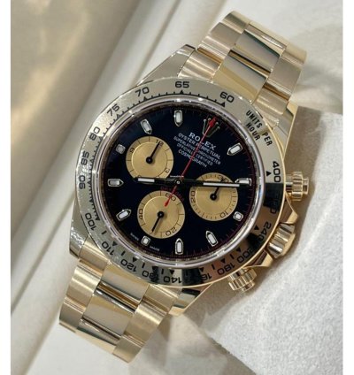 Rolex Daytona 2021 Yellow Gold Daytona Paul Newman Dial Unworn 116508 Box And Papers