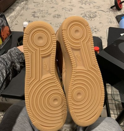 Supreme Nike Air Force 1 Wheat