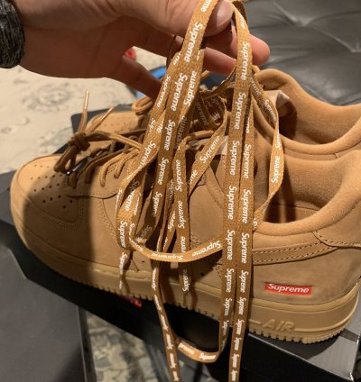 Supreme Nike Air Force 1 Wheat