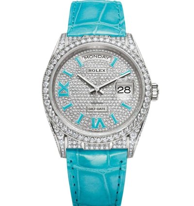 Rolex Day-date 36 Oyster Perpetual Day-date White Gold Diamond 36mm