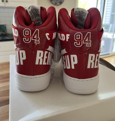 Supreme Nike Air Force One High World Famous