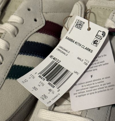 Adidas Clarks Kith 8th Street Sambas