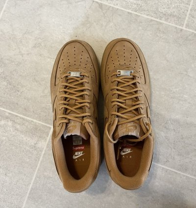 Supreme Nike Air Force One Wheat