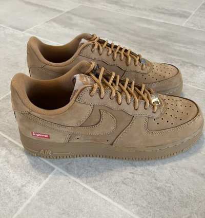Supreme Nike Air Force One Wheat