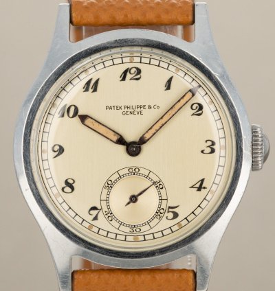 Patek Philippe Calatrava Ref 565 - Luminous Breguet Dial With Extract