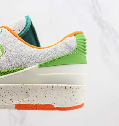 Air Jordan 2 Low White Green